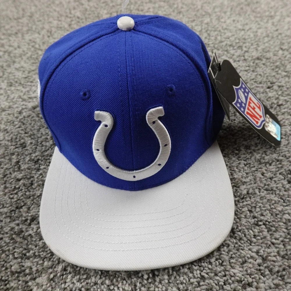 NEW Indianapolis Colts‎ Hat Cap Strap Back Blue NFL Football Pro Standard Mens